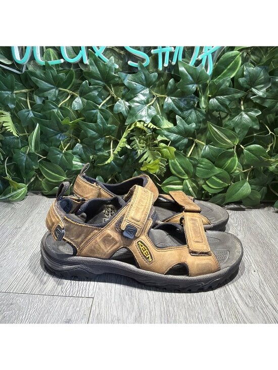 Keen Targhee III Brown Leather Outdoor Sandals Mens Size 10 Hiking Keen Sandal main image 10
